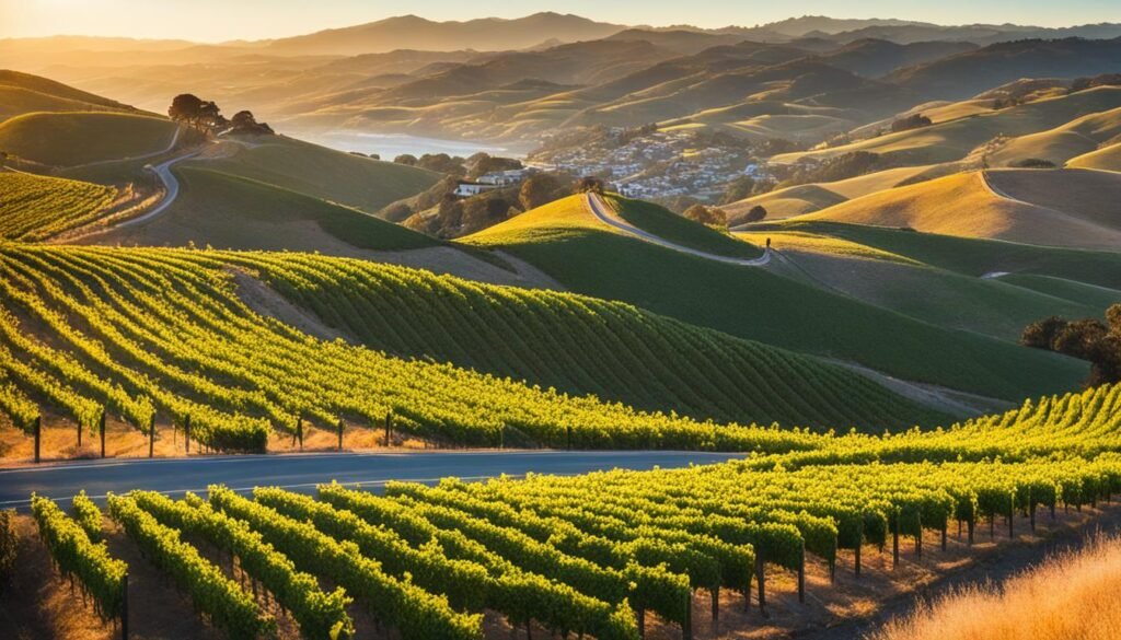 Paso Robles to San Luis Obispo scenic routes in California