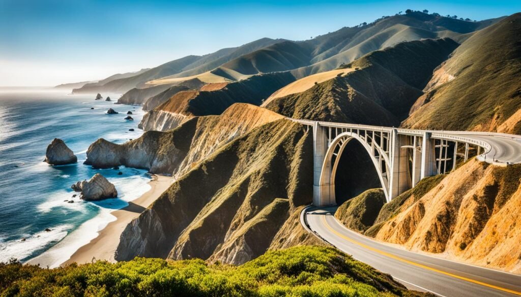 Scenic California routes from San Francisco to Big Sur