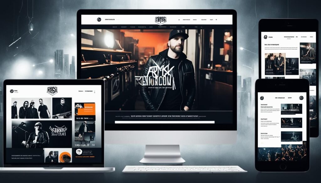 artist website EPK music distribution