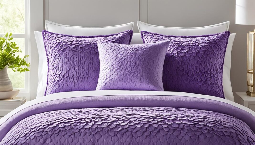 purple harmony pillow